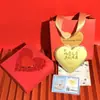 Popular Oro Puro 999 Exquisito de Gama Alta de Shuibei Regalo del Día de San Valentín Chino Declaración de Amor Regalo de Amor para Amigos Hombres y Mujeres Venta al por Mayor