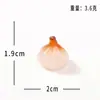 Paisaje Miniatura Verduras y Frutas Artificiales Juguetes de Comida DIY Adornos de Decoración Accesorios de Bolsa Sorpresa Escritorio Fruta Artificial Resina