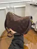Bolso de Moda de Lujo Vintage para Mujer 2026 Nuevo Modelo Forma de Almohada Retro Gran Capacidad Bolso de Hombro Debajo del Brazo Bolso Cruzado Versátil