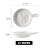 Louça de Mesa Cerâmica Desenho Animado Prato para Molho Household Tableware Criativo Molho Hotel Fofo Acompanhamentos Molho de Soja Atacado