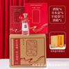 Juego de Botellas Vacías de Licor para Banquete de Bodas de Material de Cristal Blanco de Gama Alta, Botellas de Vino de Vidrio para Bodas con Alto Valor Estético, Empaque