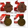 Medalha de Metal Personalização Maratona Pintura Jogos de Medalha Ouro, Prata e Bronze Medalha Personalização Corrida Caminhadas Equitação Medalha