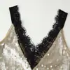 Venta Caliente Transfronteriza AliExpress Nuevo Llegado Primavera 2026 Vestido de Encaje con Lentejuelas de Moda Temperamental 1758214