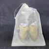 Bolsa de almacenamiento de zapatos no tejida, con bolsillo con cordón, pequeña bolsa blanca para zapatos, amarilla, para ropa, bolsa para polvo, disponible en fábrica.
