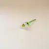 Enfeites de Flores Artificiais Mini Esmaltadas Zibo Decoração de Casa Artesanato Esmaltado Boshan Enfeites para Mesa de Escritório