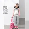 Calça Esportiva Infantil 2026 Novo Estilo 420g Lã Polar Estilosa e Fashion Solta Infantil Forrada com Lã Quente Casual