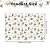 Papel de Cópia para Pato Selvagem em Aquarela Wx385 17g Papel de Embrulho à Prova de Umidade para Presentes e Doces Decoração de Pato Papel de Seda