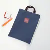 Bolsa de Documentos A4 Multicamadas Bolsa para Laptop Tecido Oxford Grande Capacidade Pasta de Negócios Bolsa para Arquivos Bolsa para Documentos de Conferência
