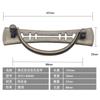 En Stock Tirador de Aleación de Zinc Transfronterizo con Doble Agujero para Herrajes de Muebles, Puerta de Cajón y Gabinete, Tirador de Puerta de Gabinete Antiguo Estilo Americano