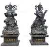 Fabricantes de Esculturas de Piedra de Reyes y Dioses Cuatro Variados, Piedra Azul y Mármol Blanco, Estatuas Modernas de Estatuas Antiguas de Buda