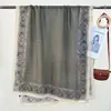 Bufanda Larga Estilo Coreano Primavera y Verano Retro para Mujer con Diseño Personalizado Bufanda Estampado de Cadena Moda Elegante Bufanda a Juego
