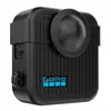 Adecuado para Gopro Max2 Funda de Silicona Anticaída, Funda Protectora Especial para Cámaras Deportivas, Accesorios Resistentes al Desgaste y a los Impactos