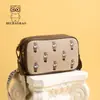 Bolso Cruzado de Hombro Único Bordado de Oso Vintage 2025 Nuevo de Fábrica Fuente Beibaobao