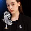 Colgante simple de Joker broche de mariposa diseño de nicho exquisito pin de insecto accesorios para ropa una generación de cabello