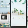 Pegatinas de Película de Vidrio para Ventanas, Pegatinas Translúcidas Opacas Escarchadas para Protección de Privacidad en Baños