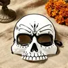 Máscara de Calavera de Halloween Transfronteriza Media Cara Accesorios para Fiesta de Máscaras Máscara Decorativa para el Día de Muertos En Stock