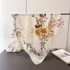 Bufanda Cuadrada Estampada Estilo Nacional Poético Imitación Seda, Chal, Pañuelo de Cuello, Pañuelo de Cuello de Alta Gama, Bufanda Cuadrada Pequeña, Pañuelo para la Cabeza, Pañuelo de Seda, Bufanda para Mujer