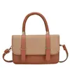 Bolso Caja Nuevo de Moda Bolso de Hombro Versátil para Mujer 2025 Diseño de Nicho Bolso Cruzado Bolso de Mano Cuadrado Pequeño