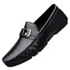 Sapatos de feijão mais vendidos ao vivo para homens, couro genuíno, couro bovino, transfronteiriços, mocassins de alta qualidade, simples, moda, casuais, slip-on, sapatos de couro