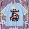 Camisetas de Manga Curta de Verão do Protótipo de Poppy Playtime para Meninos e Meninas, Tops Infantis