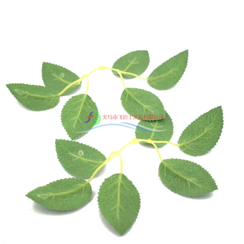 6叉丝印玫瑰叶