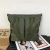 Nova Bolsa Transversal da Moda para Homens, Bolsa de Mão Casual com Grande Capacidade, Bolsa de Ombro Feminina, Bolsa Tote Esportiva Hip-Hop com Personalidade para Estudantes