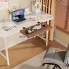 Tablero de extensión de escritorio para sala de juegos, escritorio de computadora con estante de almacenamiento extendido y ampliado, soporte para teclado y mouse, soporte para laptop