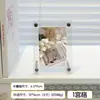 Fabricante de porta-retratos acrílicos com ranhuras, cartões pequenos de anime, emblemas, suportes de exibição de produtos, porta-retratos polaroid e displays de mesa personalizados