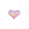 Cuentas de aurora de colores con agujero recto para amor, aretes acrílicos hechos a mano para bricolaje, material para collares, accesorios de joyería, venta al por mayor