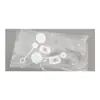 Tampa de copo vedada com tampa de canudo plugue de silicone à prova de vazamento à prova de poeira copo de acompanhamento kit de plugue de silicone anti-vazamento Stanley