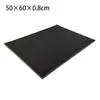 Venta directa de fábrica nuevo posavasos de bar de silicona negro cuadrado rectangular redondo de alta calidad