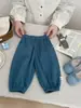 Conjunto de Moda para Niñas 2026 Primavera Nuevo Estilo Top Camisola Falsa de Dos Piezas para Niños Pantalones Casuales Elegantes de Lunares para Bebé
