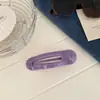 Pinza para el Cabello Grande de Gel Estilo Primavera, Pinza de Pico de Pato Curva Inspirada en el Diseño, Pinza para el Cabello para Media Coleta en la Parte Posterior de la Cabeza, Pinza para el Cabello de Cola de Caballo