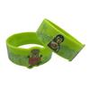 Fabricantes fornecem pulseira de silicone infantil com desenho de personagem, pulseira de borracha esportiva Aisha, pulseira com impressão CMYK