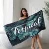 Toalla de Playa de Verano de Venta Caliente Transfronteriza para Adultos, Chal de Playa de Microfibra, Toalla de Baño de Secado Rápido, Toalla para Deportes Acuáticos