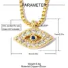 Pingente de Cobre Zircônia Olho de Palma de Arco Europeu e Americano DIY para Mulheres Brincos Redondos Coração de Pêssego Pulseira Joias Charms