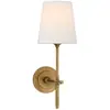 Lámpara de pared minimalista estilo americano clásico de cobre para espejo de baño, mesita de noche de dormitorio, pasillo y recibidor