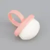 Escova de Anel, Escova de Pó para Manicure, Pré-Processamento, Limpeza de Pó da Borda Posterior, Varredura de Pó, Ferramenta de Escova de Cerdas Finas e Macias Tipo Fivela de Dedo