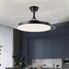 Especializado para Exportação, Luminária Ventilador Ultrafina, Luminária Ventilador de Teto, Luminária Ventilador Silenciosa Moderna Integrada para Sala de Estar, Sala de Jantar e Quarto