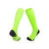 Calcetines de Fútbol Profesionales Transfronterizos de Verano, Calcetines Resistentes al Desgaste, Calcetines de Entrenamiento con Suela de Toalla, Calcetines Deportivos Largos de Color Sólido Amortiguadores Venta al por Mayor