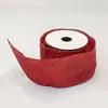 Cinta de Webbing Rosa Completa para Navidad al por Mayor Transfronteriza Borde Tejido Borde Prensado Alambre de Satén Lazo Decoración Festiva