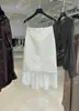 [Recomendación Destacada] Yuran 26 Nuevo Estilo de Principios de Primavera Conjunto de Dos Piezas Desmontable con Volantes plisados Falda de Sirena a Medida
