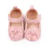 Sapatos de Bebê Menina Primavera e Outono 0-1 Ano Laço Fofo Princesa Bebê Criança Pequena BBW3097