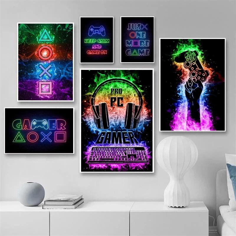 Neon-Gamers-Handle-Headset-Key