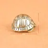 Adornos de Escritorio de Latón Puro Tortuga Tortuga de la Suerte Artesanías de Bronce Wen Juega Mascota de Té Pequeños Adornos Vasijas de Bronce Viejas Venta al por Mayor
