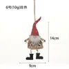 Colgante Hada Árbol de Madera Hombre Viejo Placa Adornos Calendario Papá Noel Adornos Decorativos de Escritorio Estilo Nórdico
