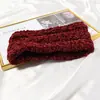 Diadema de Punto para Mujer Otoño e Invierno Lana Diadema de Pelo Invierno Coreana Ancha Corbata para el Pelo Simple Diadema para Lavarse la Cara Accesorios para la Cabeza