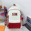 Mochila Escolar para Aluno do Ensino Fundamental Feminina Aluno do Ensino Médio Aluno do Ensino Médio Masculino Estudante Universitário Bonita Grande Capacidade Mochila Floresta Novo Estilo