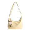 Bolsa Grande de Gran Capacidad para Mujer 2024 Nueva Moda Versátil Casual Bolso de Hombro Estudiante Viajero Bolso Cruzado Tote