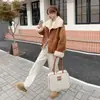 Estilo Novo Inverno 2025 Redutor de Idade Versátil Confortável Amigo da Pele Casual Moda Melhorador de Qualidade Jaqueta Curta Tendência